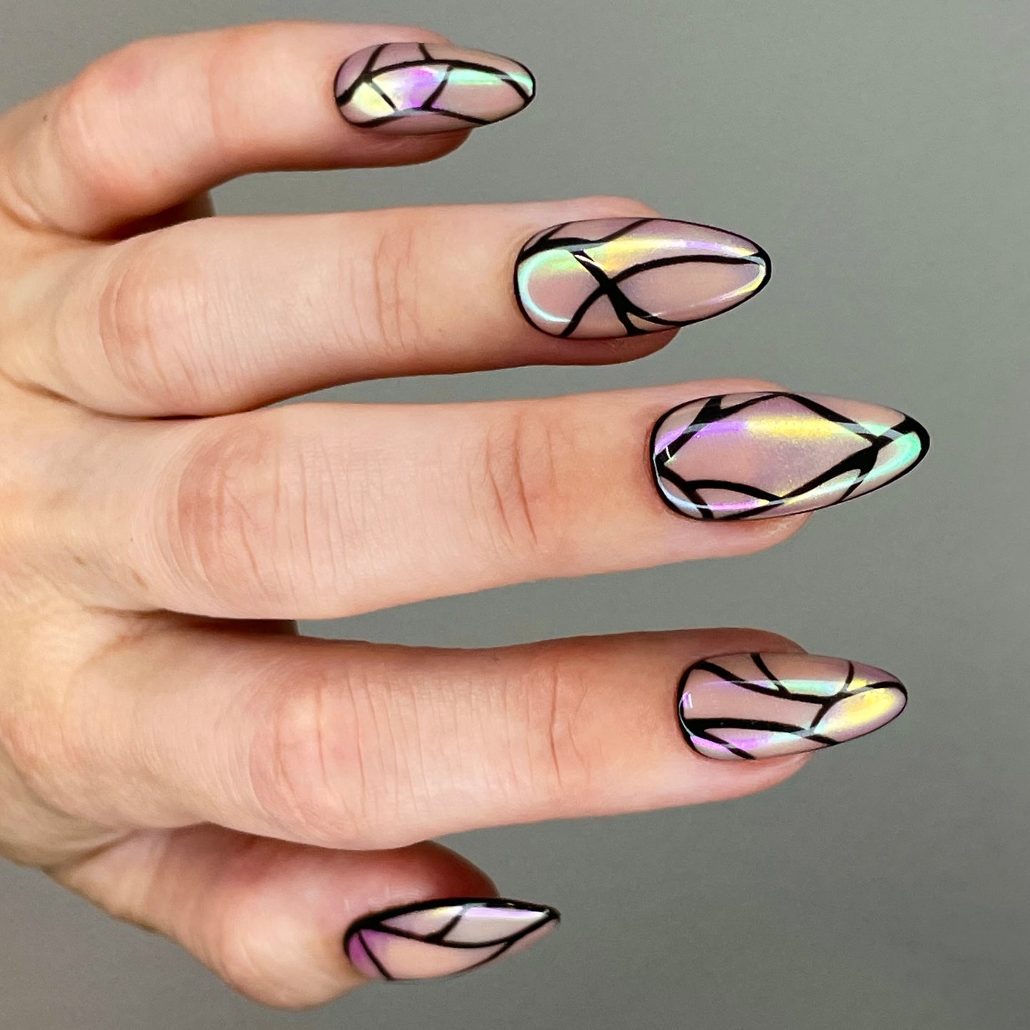 Flutterfly Finesse | Luxury Press On Nails