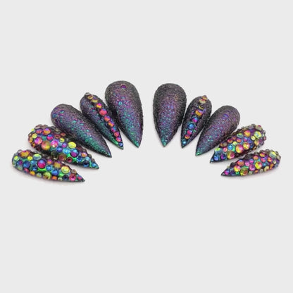 Maleficient | Luxury Press On Nails