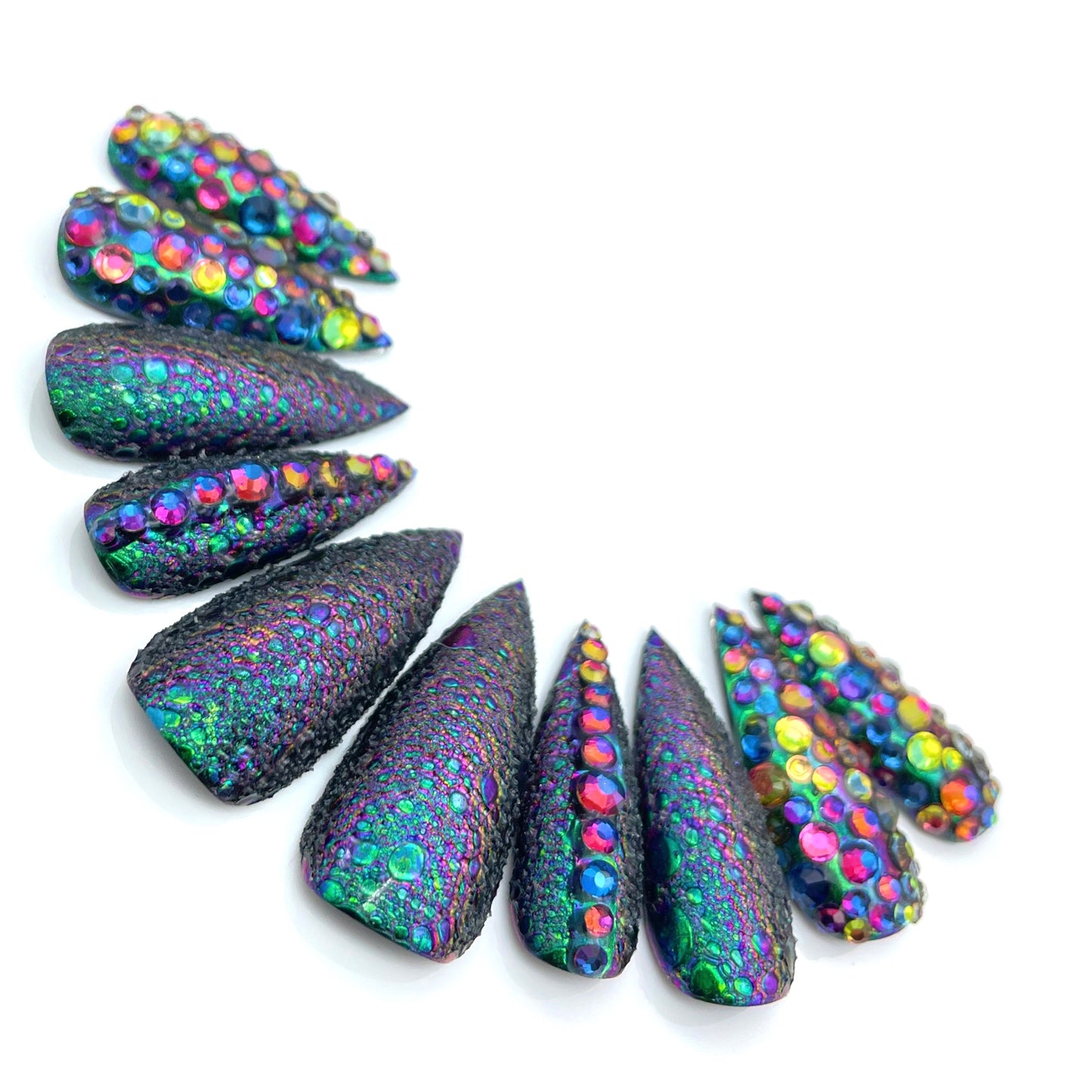 Maleficient | Luxury Press On Nails